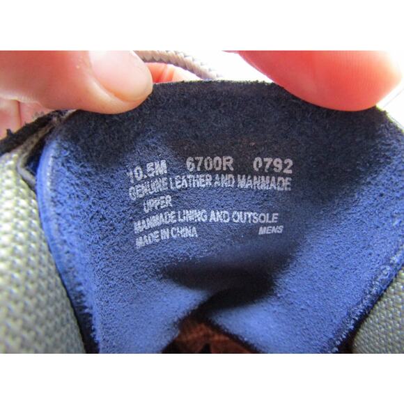 Timberland Mens Size 10.5 M Blue Leather Laces Ankle Caual Shoes main image 8